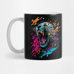 The Cursed of Leopard - Pop Art Style Mug